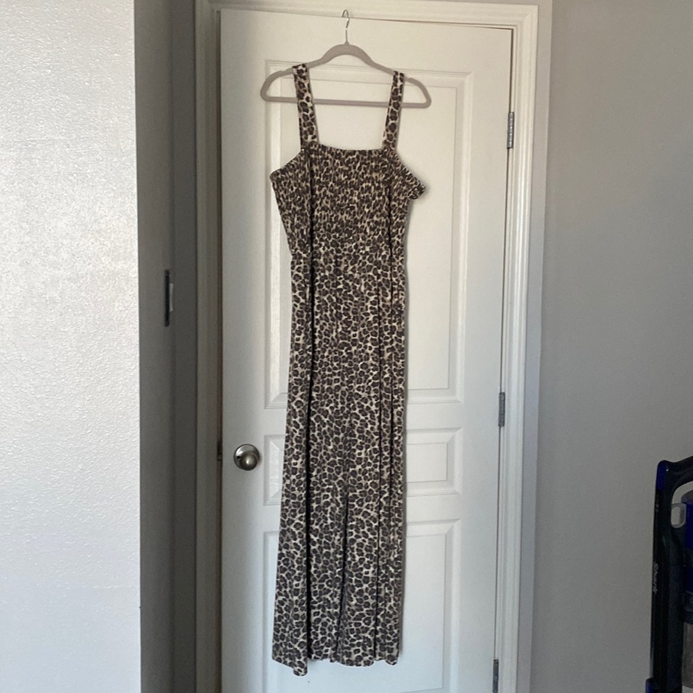 Leopard romper
